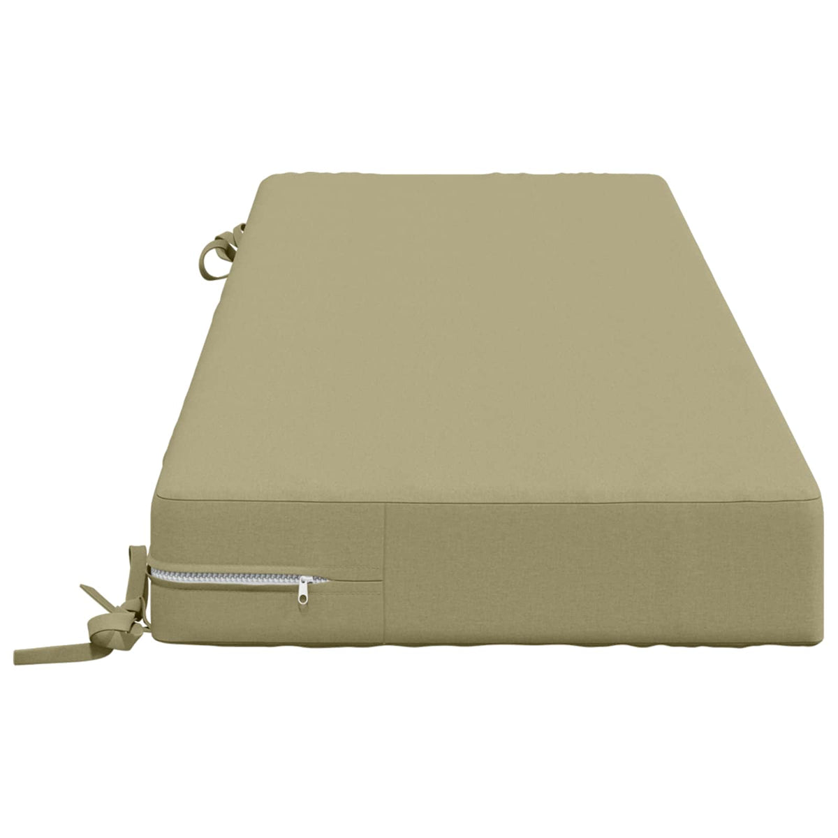 Back Cushion SOEST 100% Polyester Light Green 120 x 40 x 10 cm