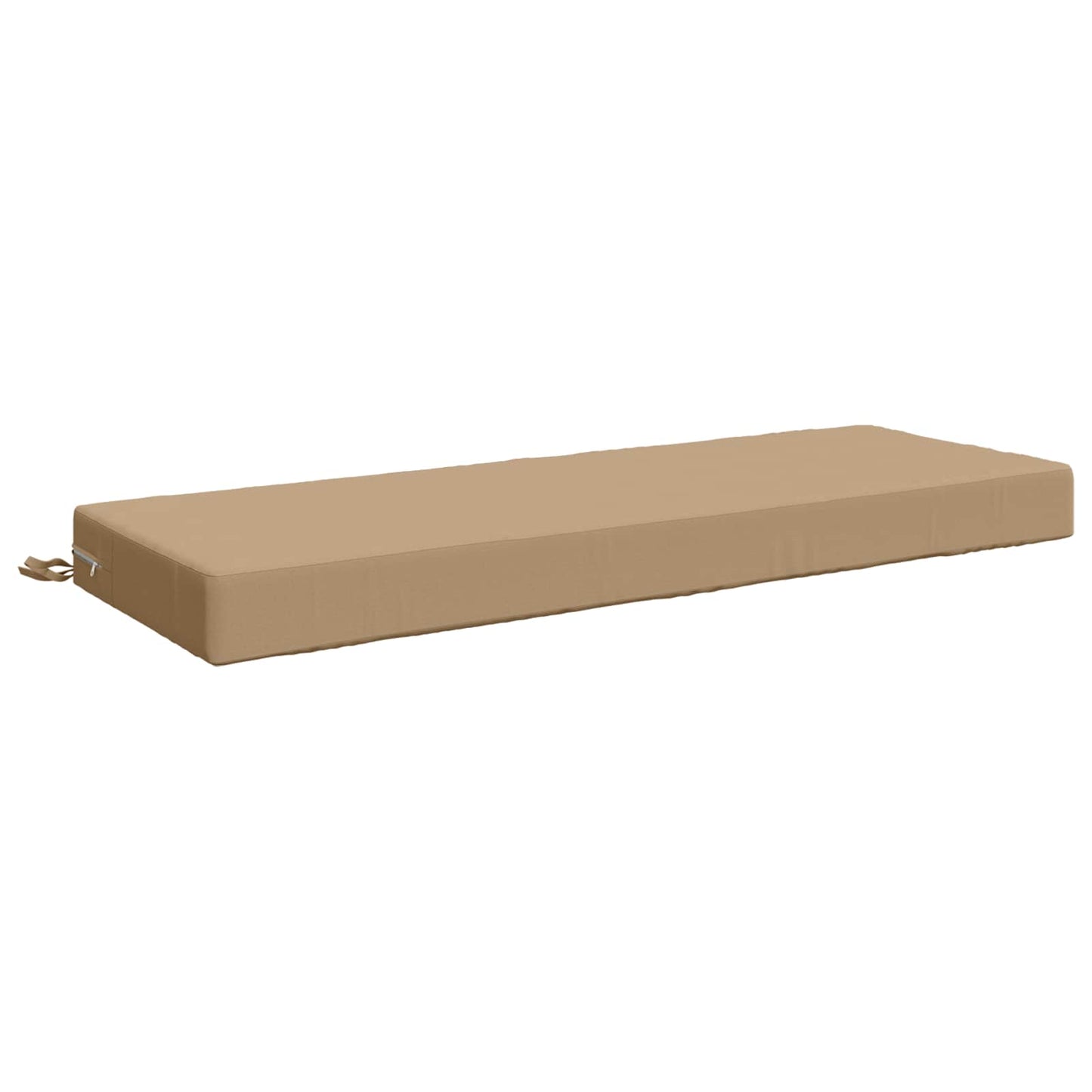 Seat Cushion SOEST 100% Polyester Sand 120 x 40 x 10 cm