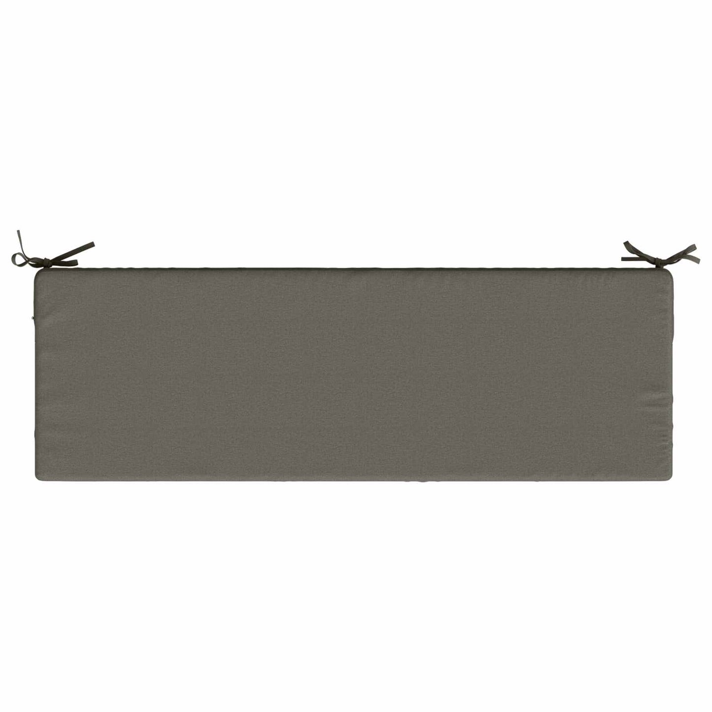 Seat Cushion SOEST 100% Polyester Grey 120 x 40 x 10 cm