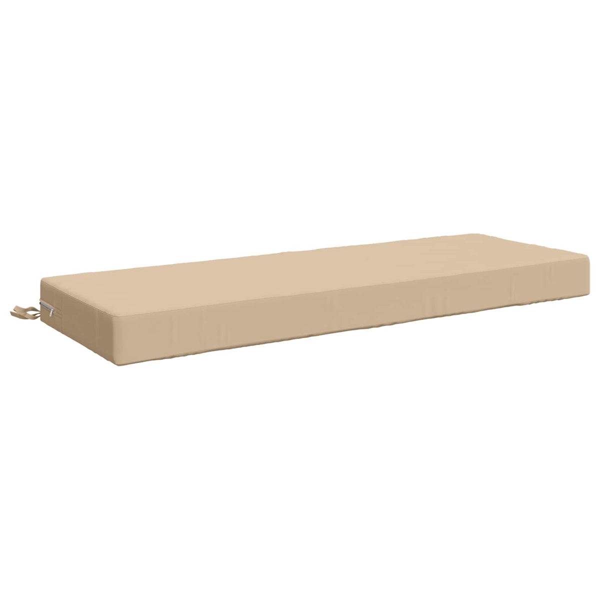 Seat Cushion SOEST 100% Polyester Cream 120 x 40 x 10 cm