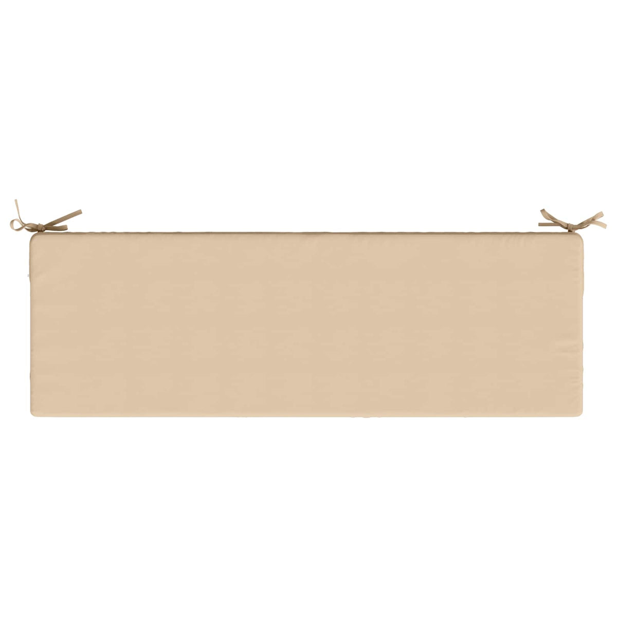 Back Cushion SOEST 100% Polyester Cream 120 x 40 x 10 cm
