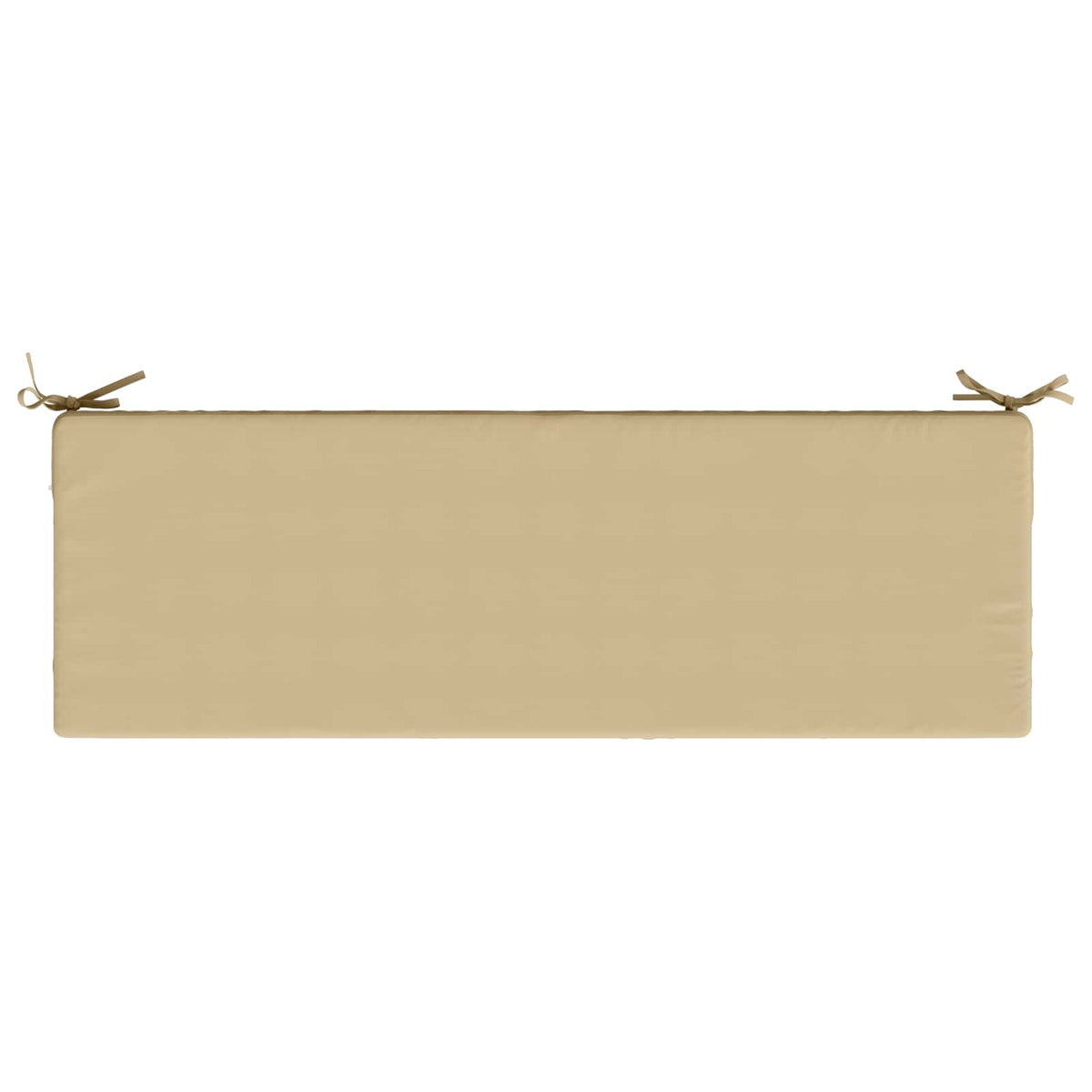 Back Cushion SOEST 100% Polyester Beige 120 x 40 x 10 cm