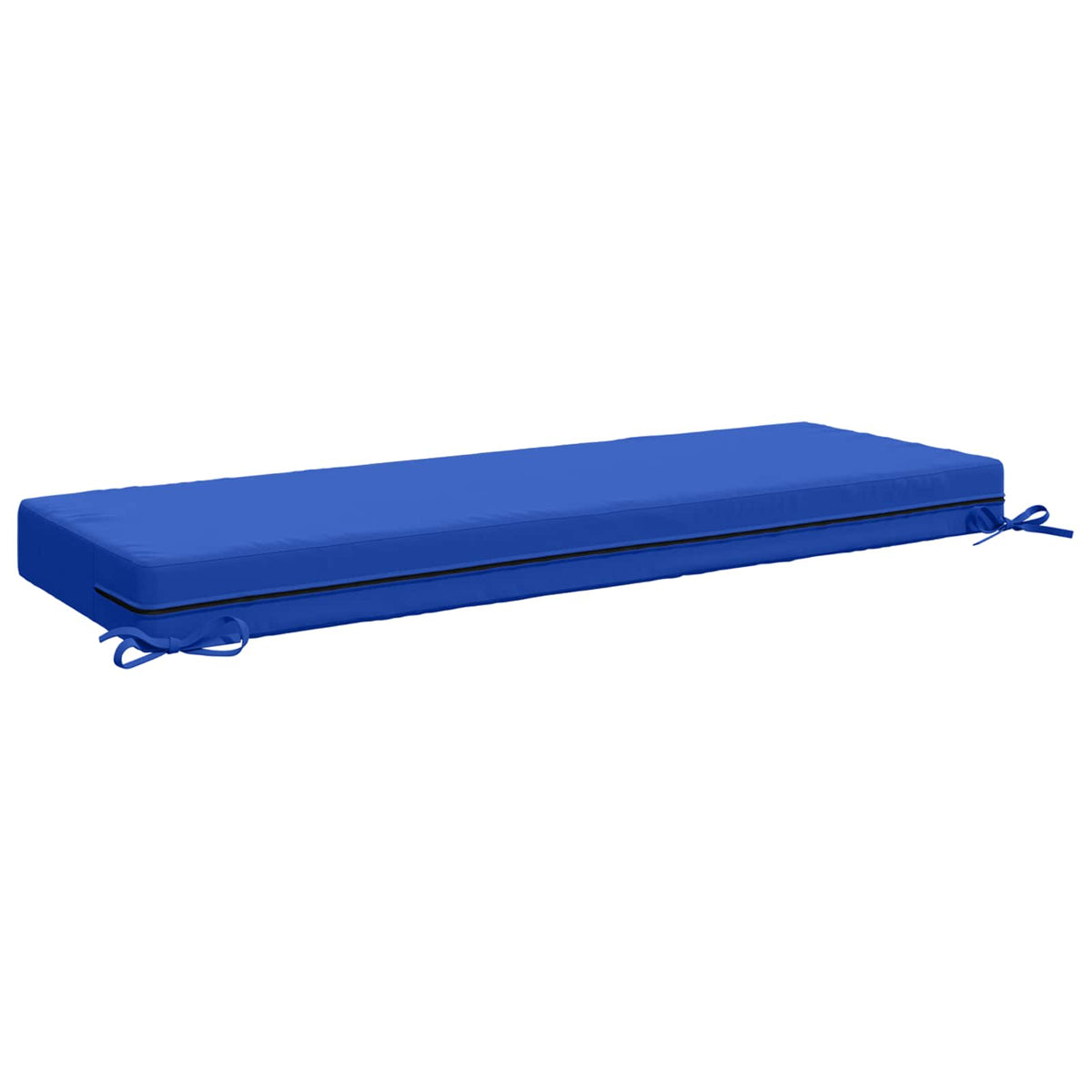 Seat Cushion SOEST 100% Polyester Royal Blue 120 x 40 x 10 cm