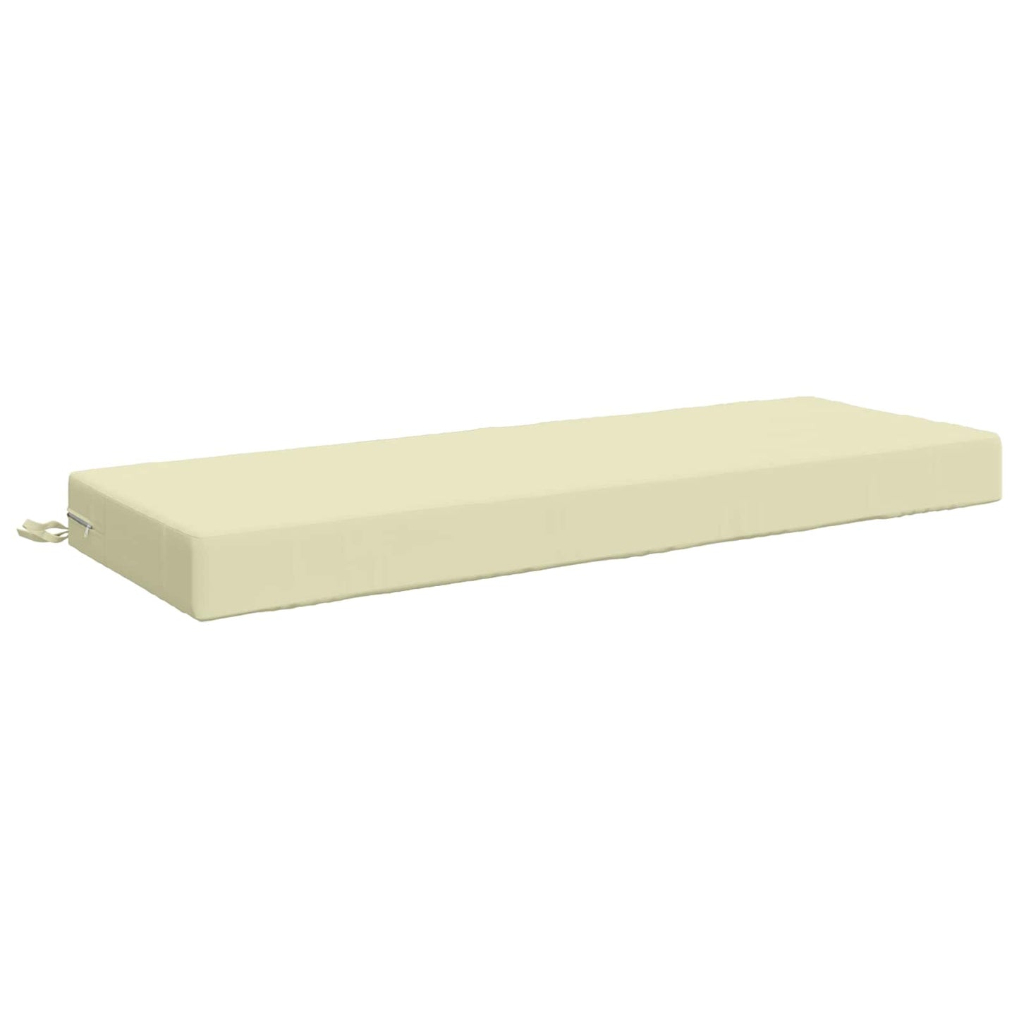 Seat Cushion SOEST 100% Polyester Cream 120 x 40 x 10 cm