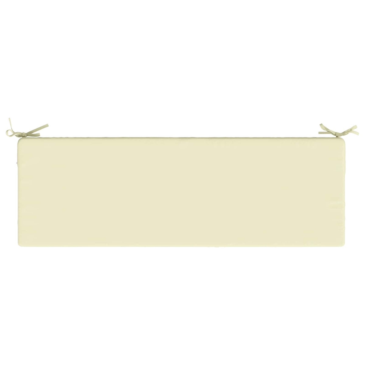 Back Cushion SOEST 100% Polyester Cream 120 x 40 x 10 cm
