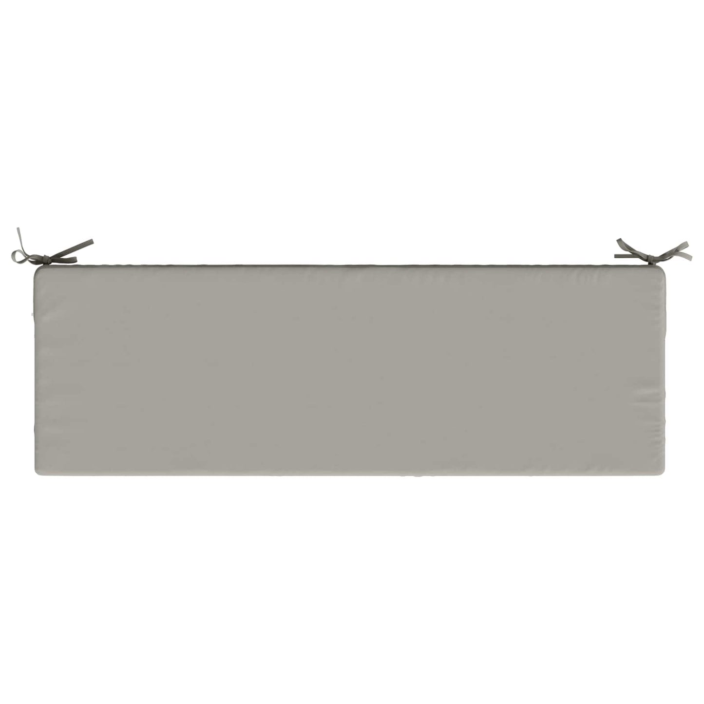 Seat Cushion SOEST 100% Polyester Grey 120 x 40 x 10 cm