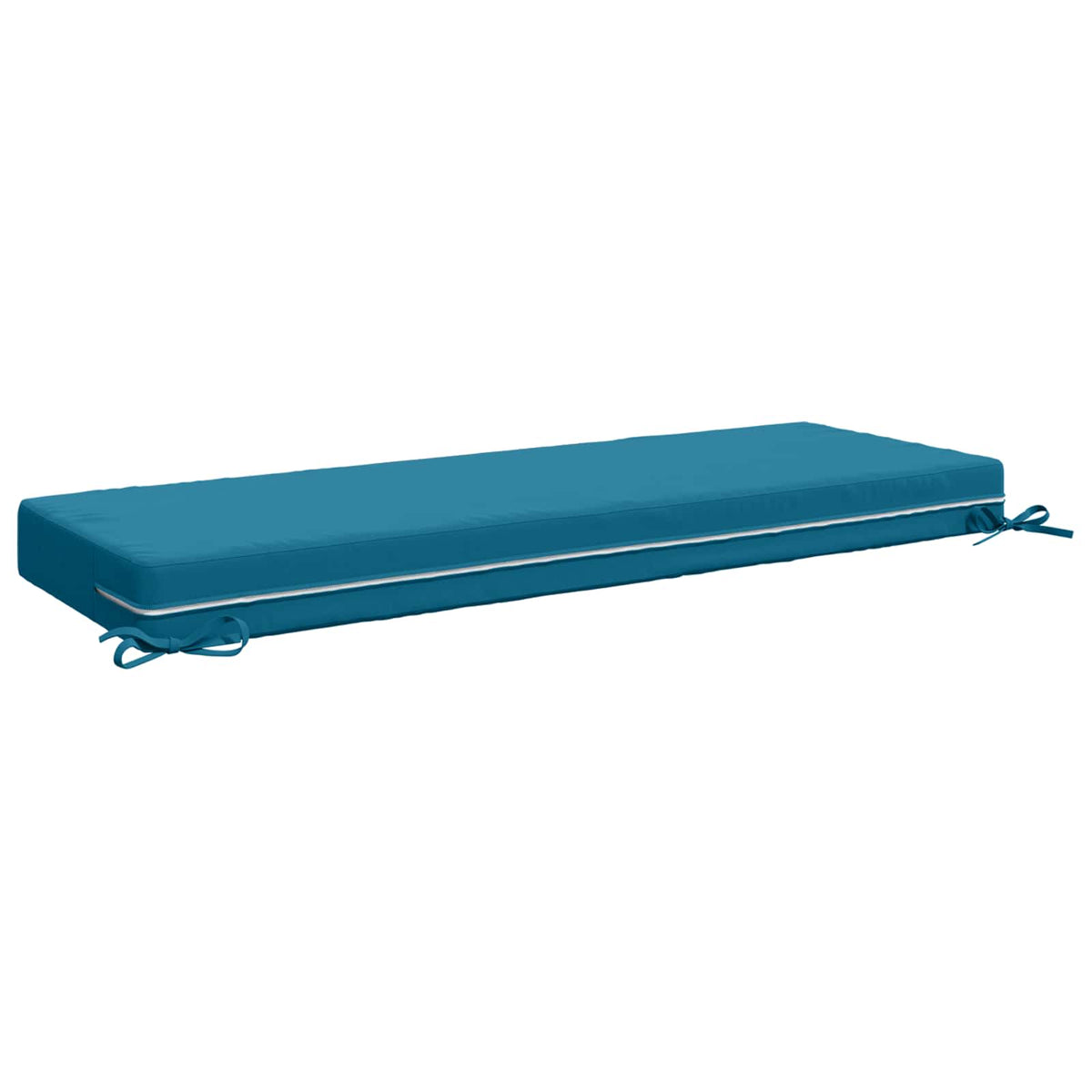Back Cushion SOEST 100% Polyester Light Blue 120 x 40 x 10 cm