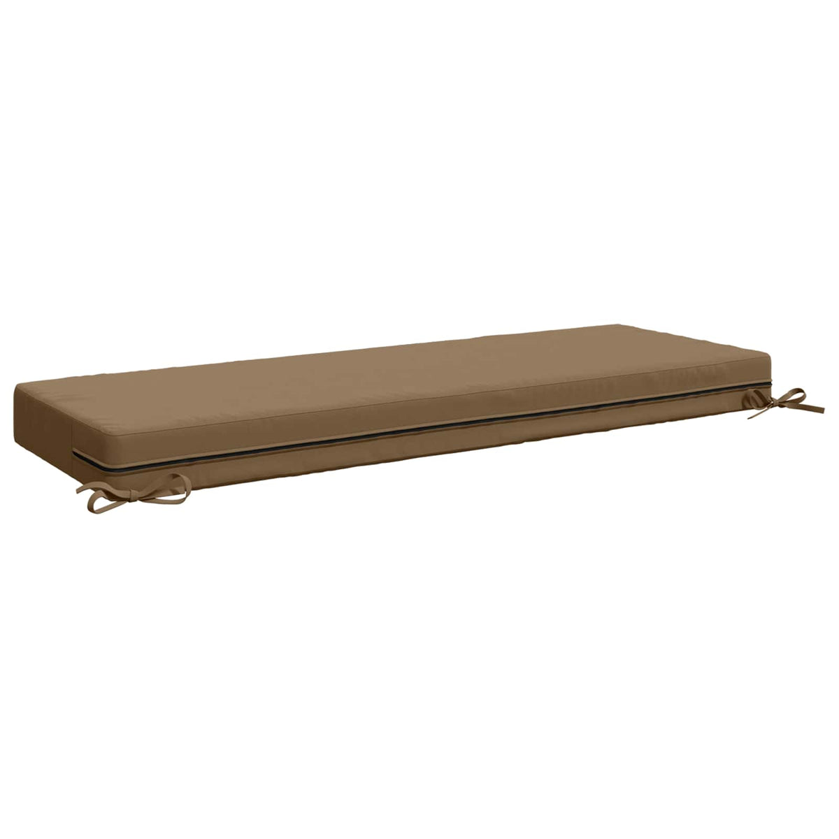 Back Cushion SOEST 100% Polyester Taupe 120 x 40 x 10 cm