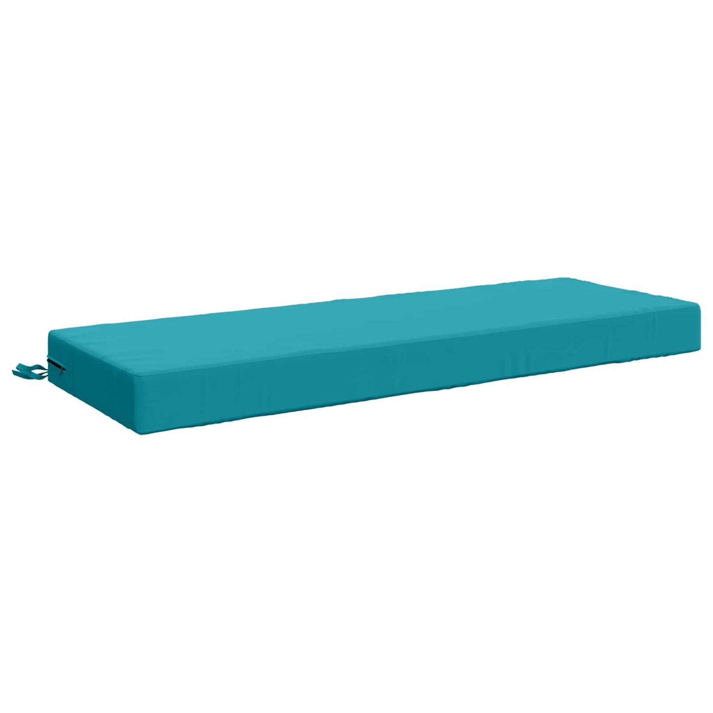 Seat Cushion SOEST 100% Polyester Turquoise 120 x 40 x 10 cm