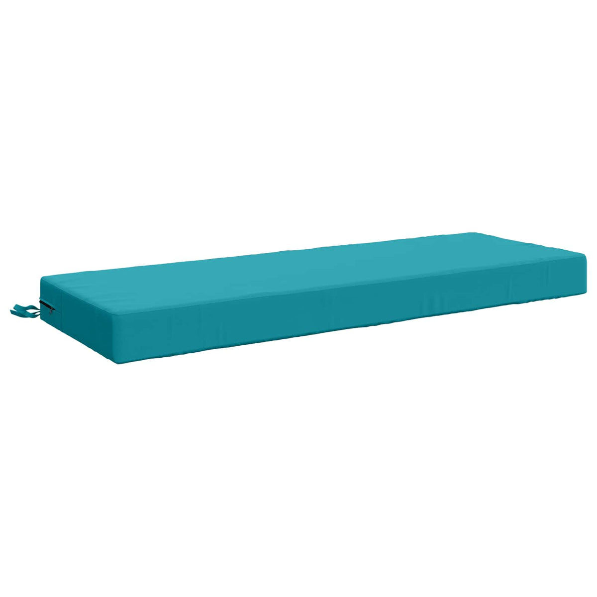 Back Cushion SOEST 100% Polyester Turquoise 120 x 40 x 10 cm