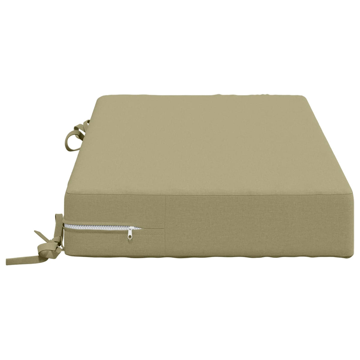 Back Cushion SOEST 100% Polyester Light Green 70 x 40 x 10 cm