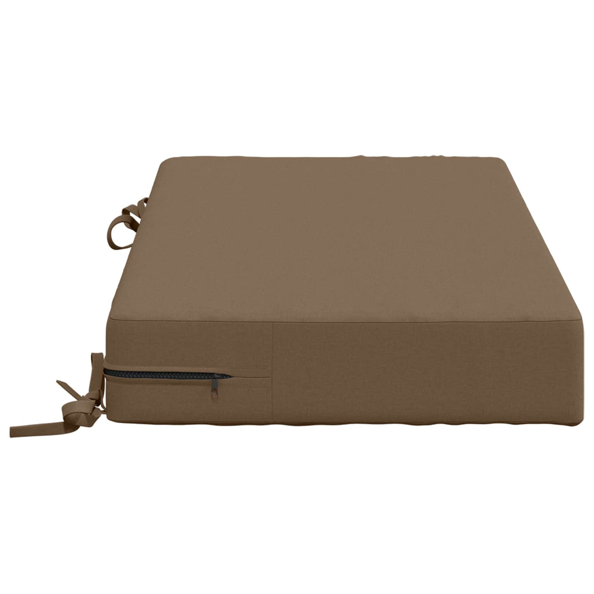 Back Cushion SOEST 100% Polyester Taupe 70 x 40 x 10 cm