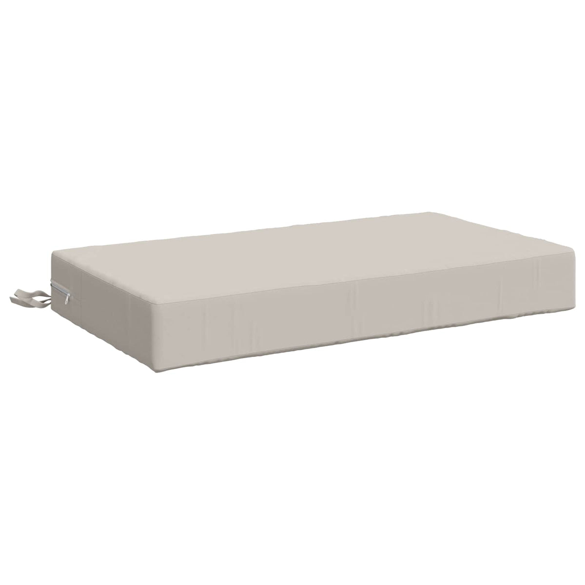 Seat Cushion SOEST 100% Polyester White 70 x 40 x 10 cm