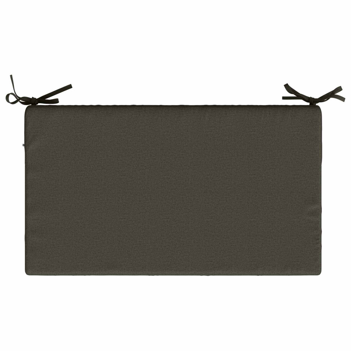 Seat Cushion SOEST 100% Polyester Anthracite 70 x 40 x 10 cm