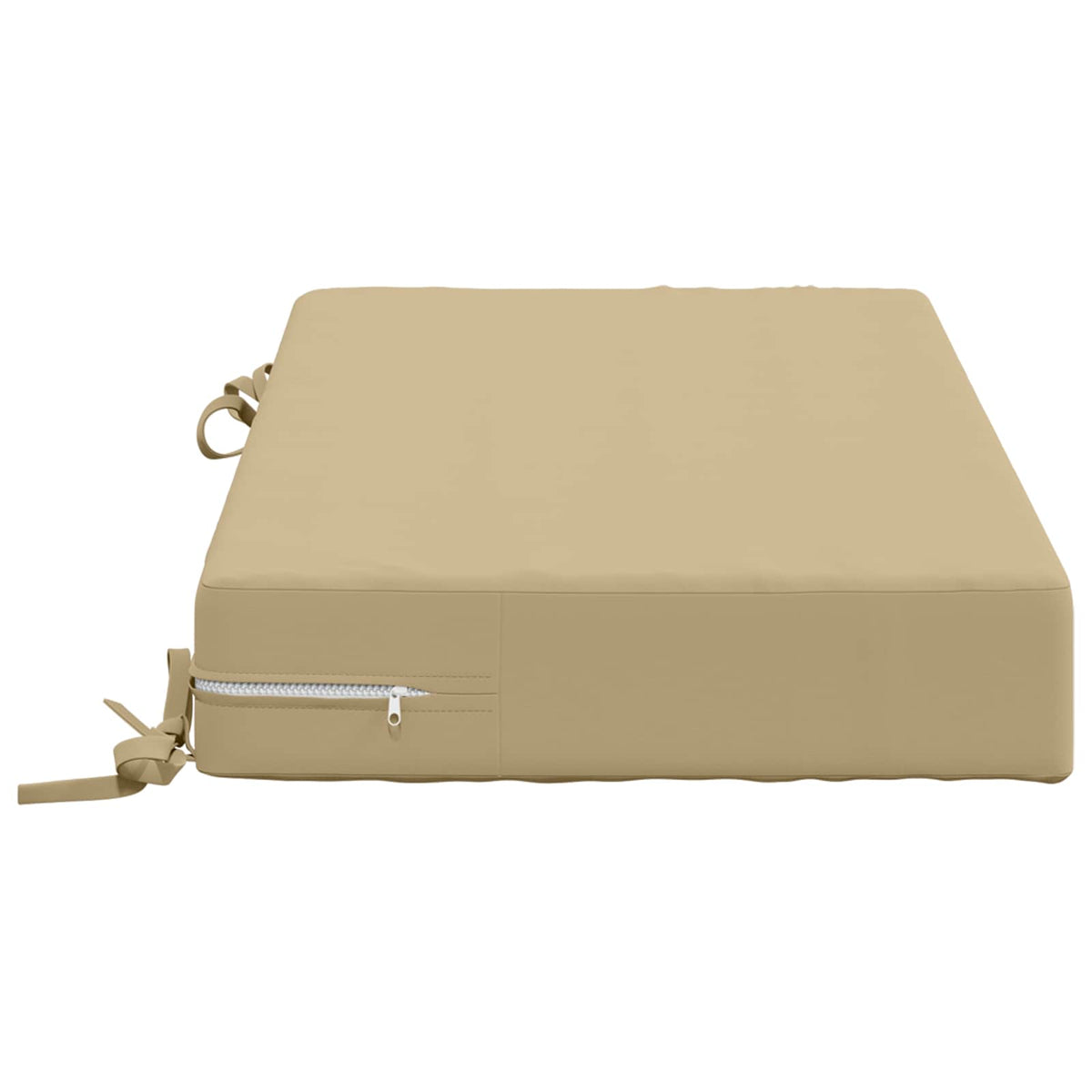 Back Cushion SOEST 100% Polyester Beige 70 x 40 x 10 cm