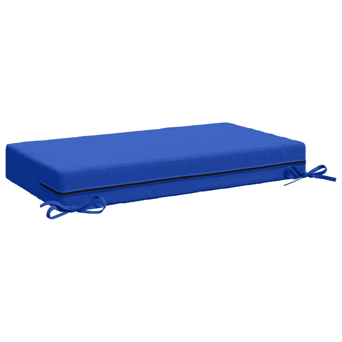 Seat Cushion SOEST 100% Polyester Royal Blue 70 x 40 x 10 cm