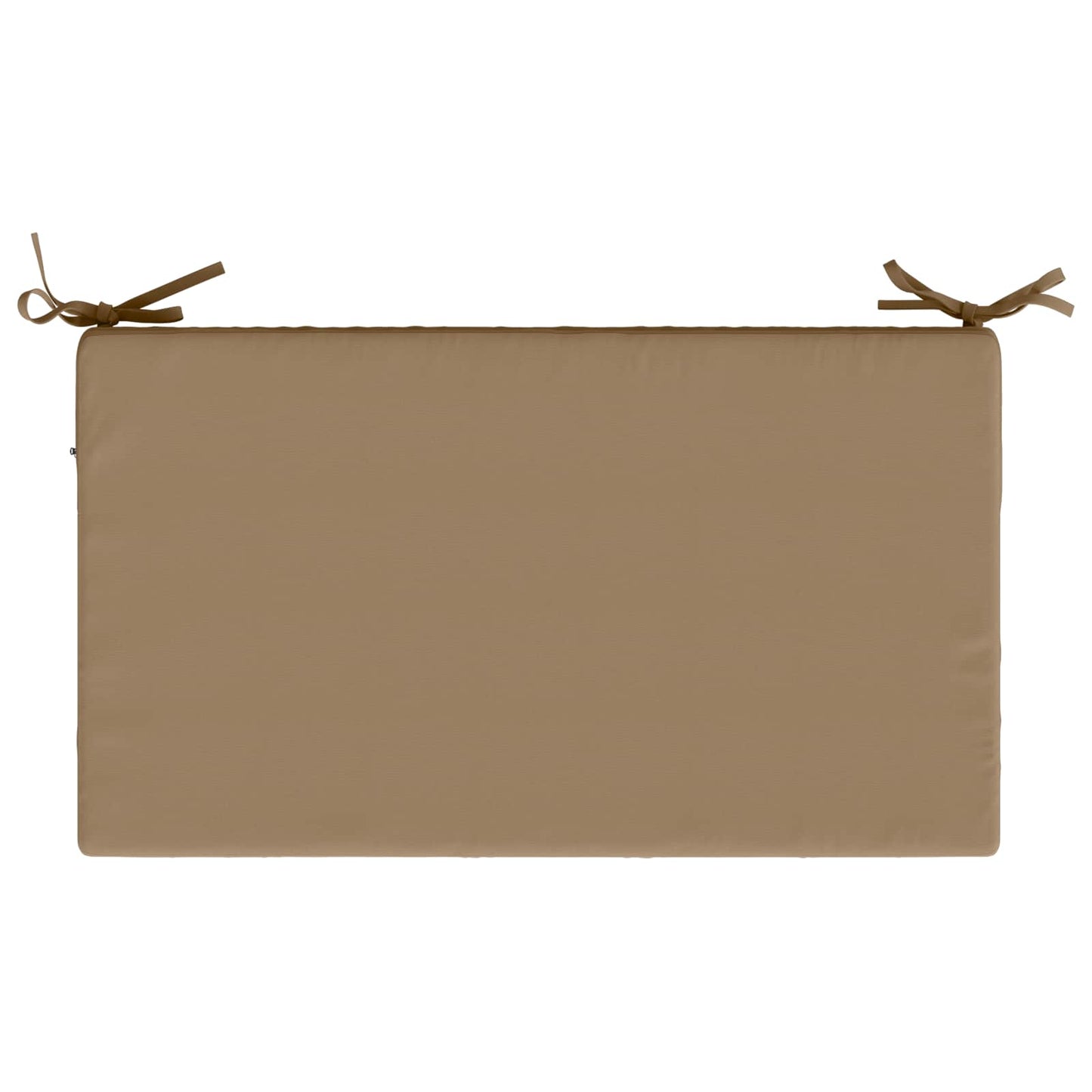 Seat Cushion SOEST 100% Polyester Taupe 70 x 40 x 10 cm