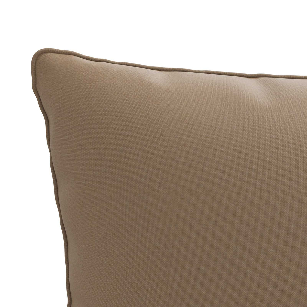 Back Cushion PUTTEN 100% Polyester Taupe 50 x 40 x 15 cm