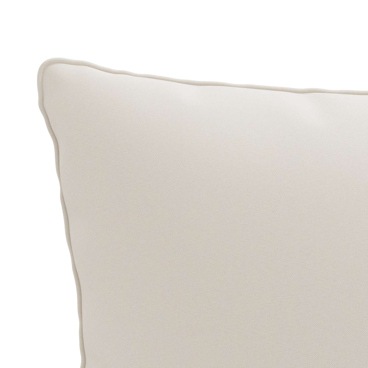 Back Cushion PUTTEN 100% Polyester White 50 x 40 x 15 cm