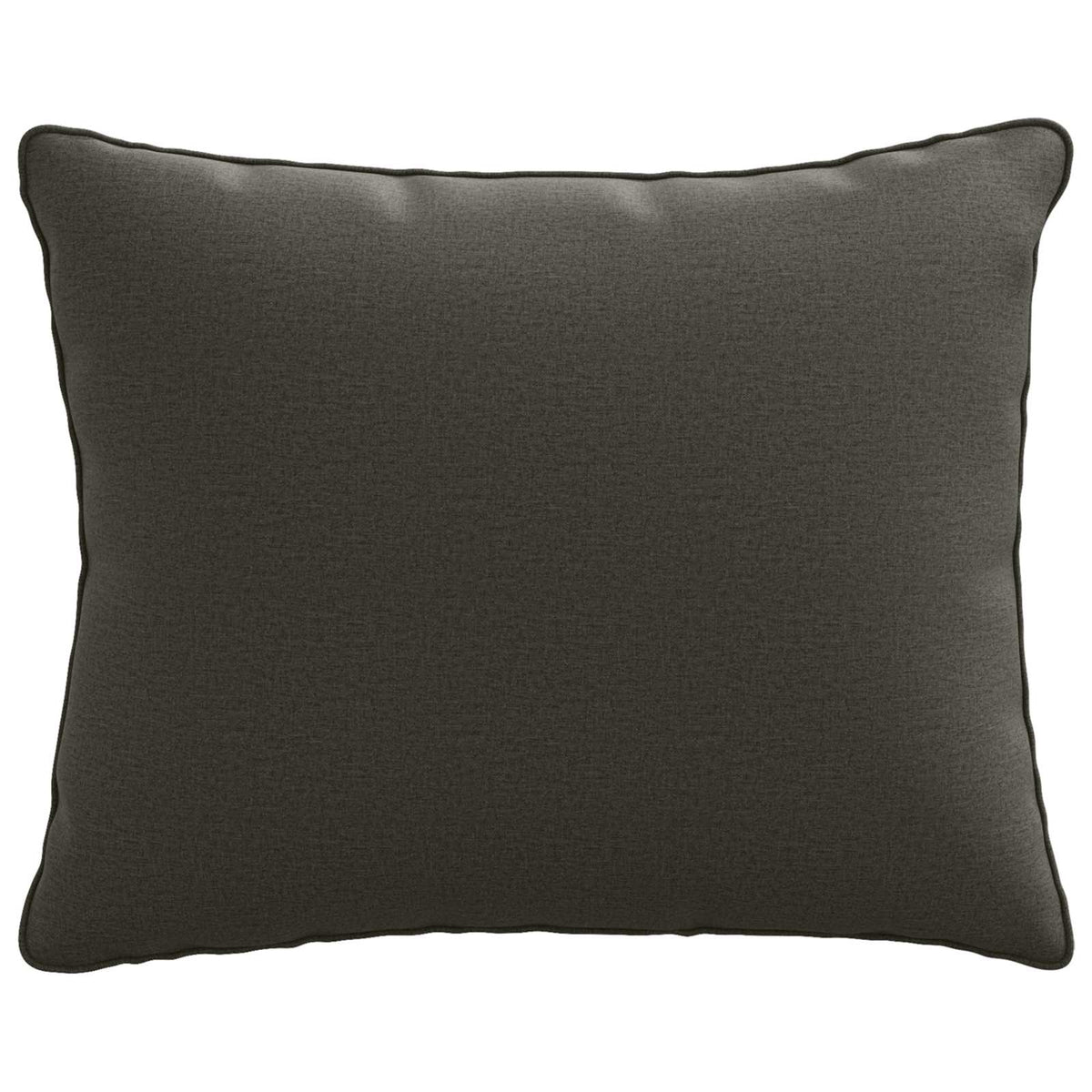 Back Cushion PUTTEN 100% Polyester Anthracite 50 x 40 x 15 cm