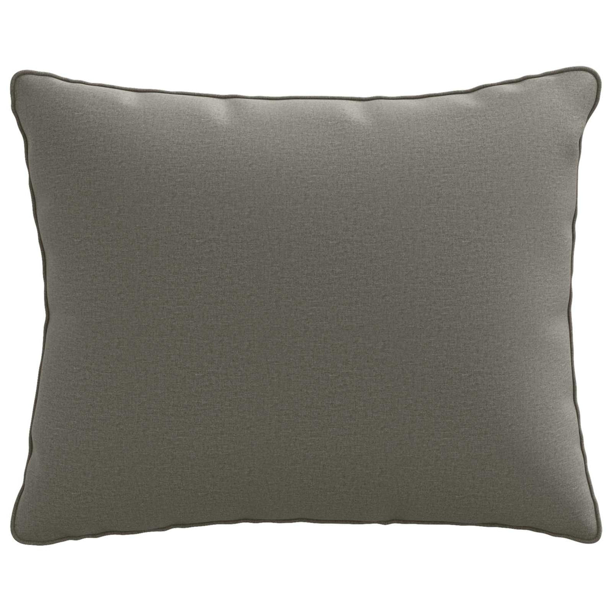 1-Piece Back Cushion PUTTEN 100% Polyester Grey 50 x 40 x 15 cm