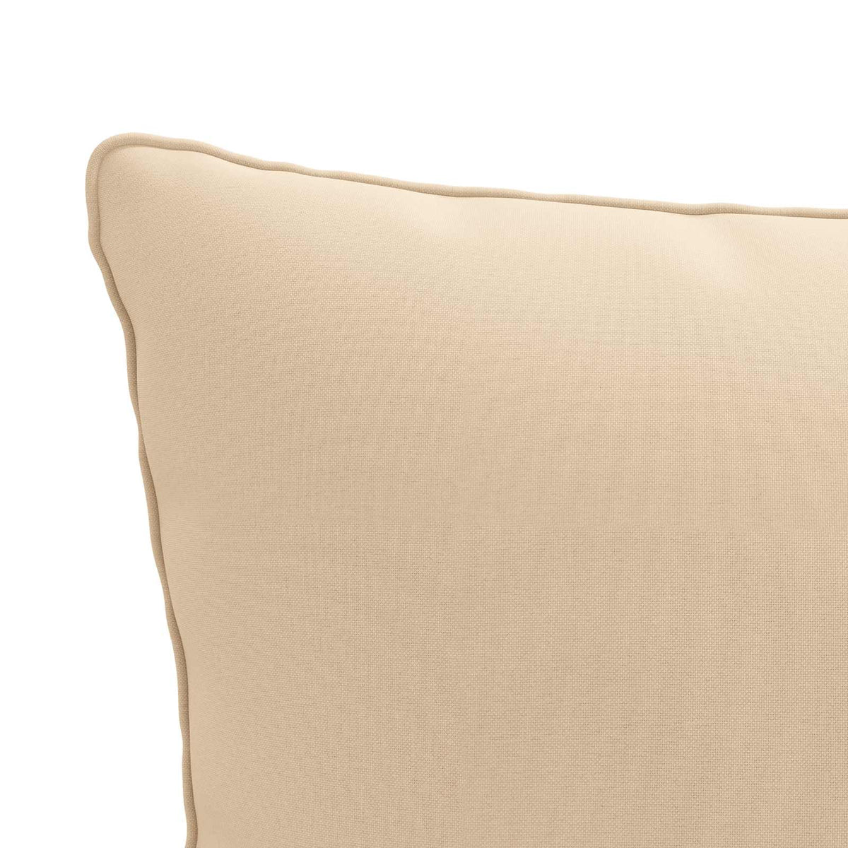 Back Cushion PUTTEN 100% Polyester Cream 50 x 40 x 15 cm