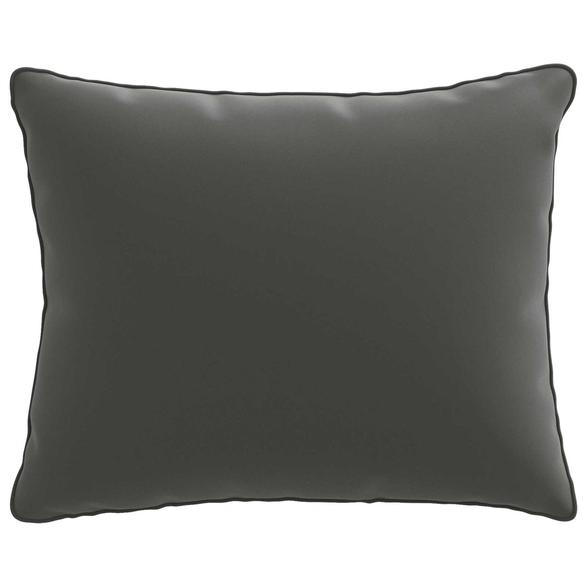 Back Cushion PUTTEN 100% Polyester Anthracite 50 x 40 x 15 cm