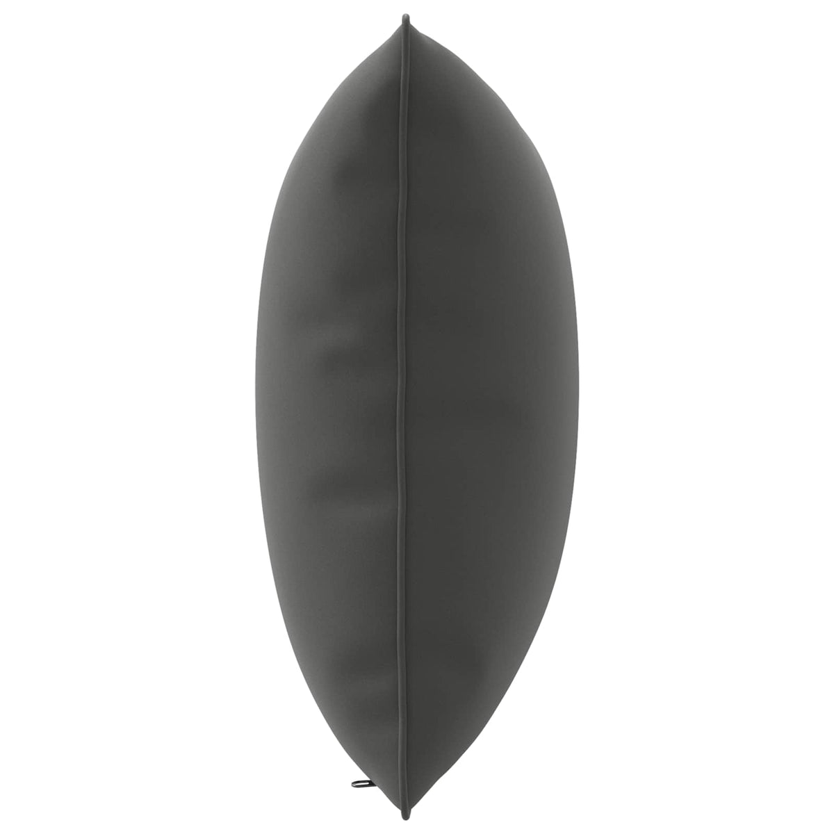 Back Cushion PUTTEN 100% Polyester Anthracite 50 x 40 x 15 cm
