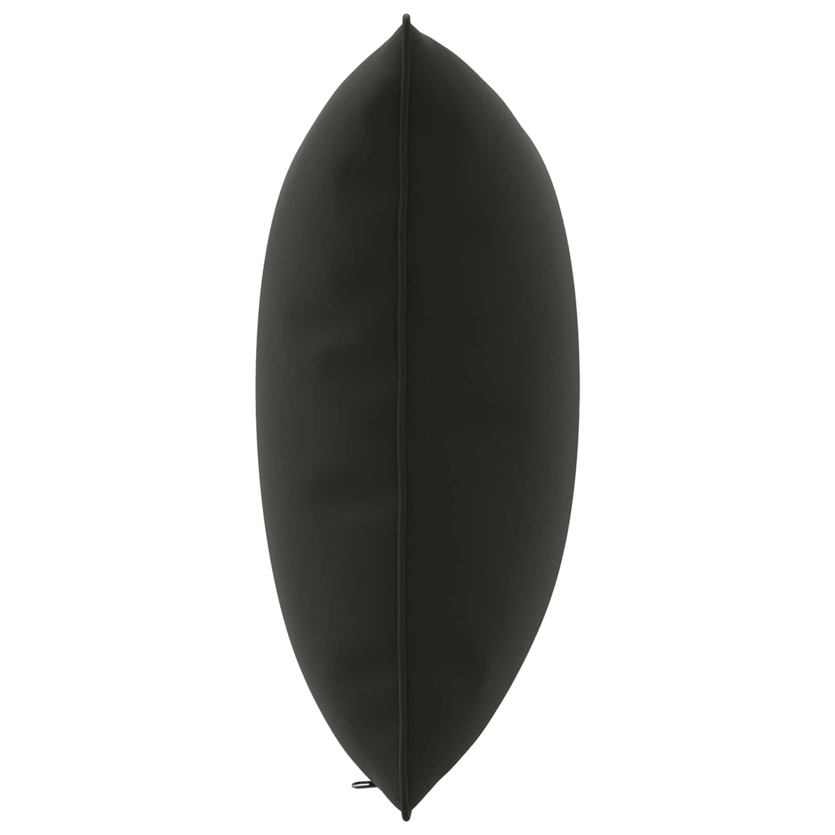 Back Cushion PUTTEN 100% Polyester Black 50 x 40 x 15 cm
