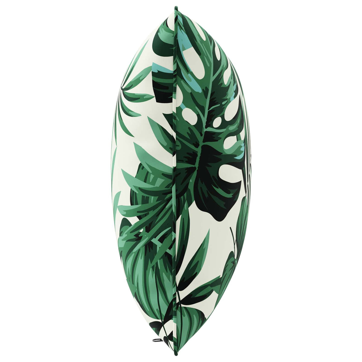 Back Cushion PUTTEN 100% Polyester Leaf Pattern 50 x 40 x 15 cm