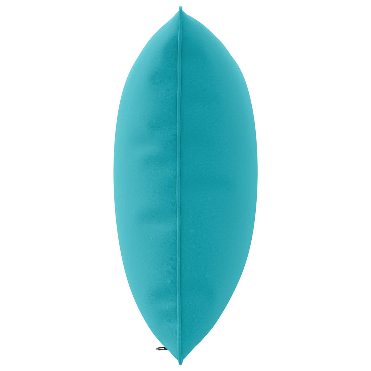 Back Cushion PUTTEN 100% Polyester Turquoise 50 x 40 x 15 cm