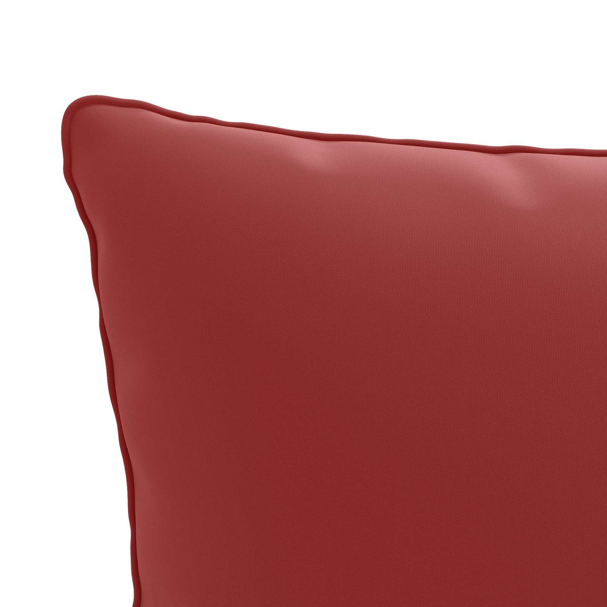Back Cushion PUTTEN 100% Polyester Wine Red 50 x 40 x 15 cm