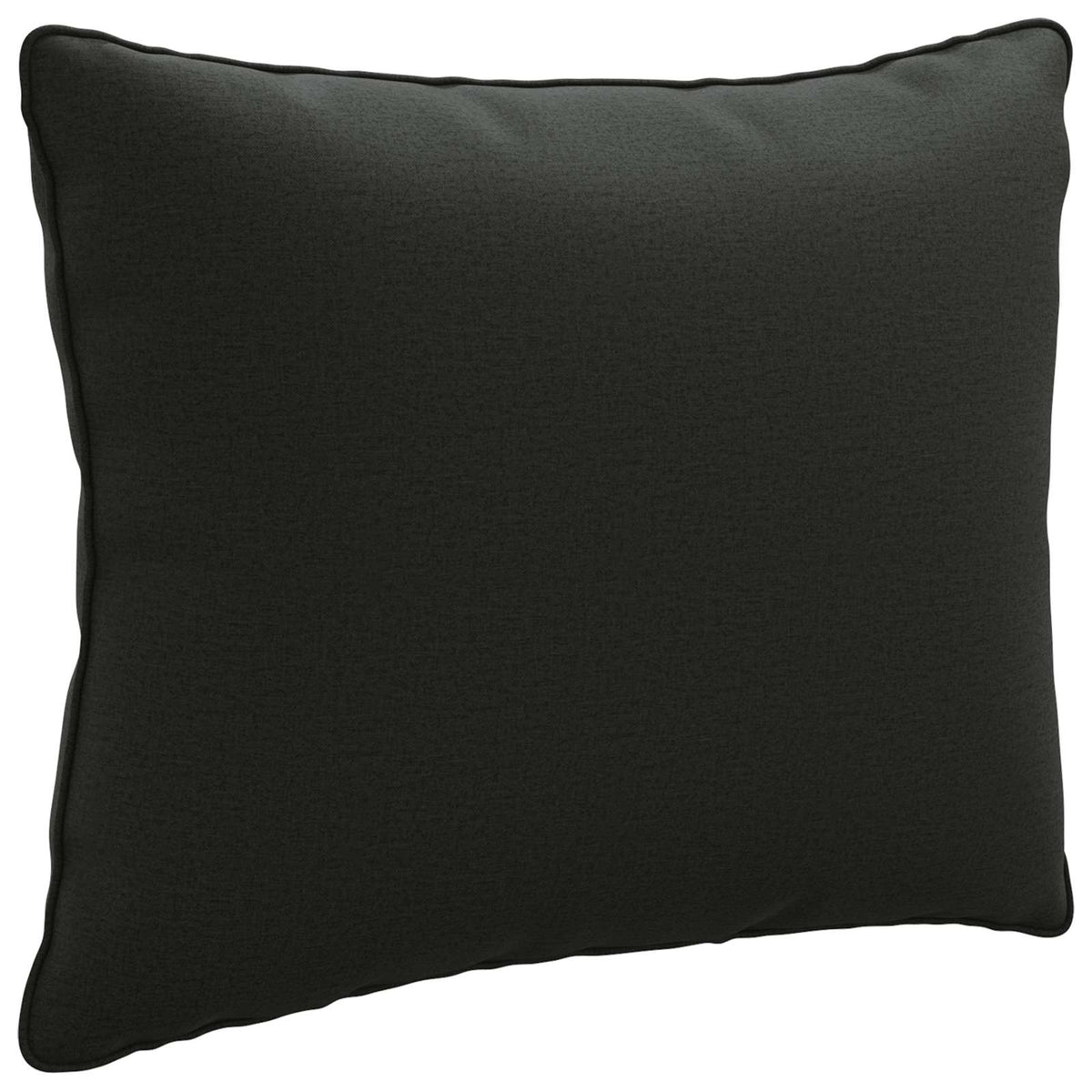 Back Cushion PUTTEN 100% Polyester Black 60 x 40 x 15 cm
