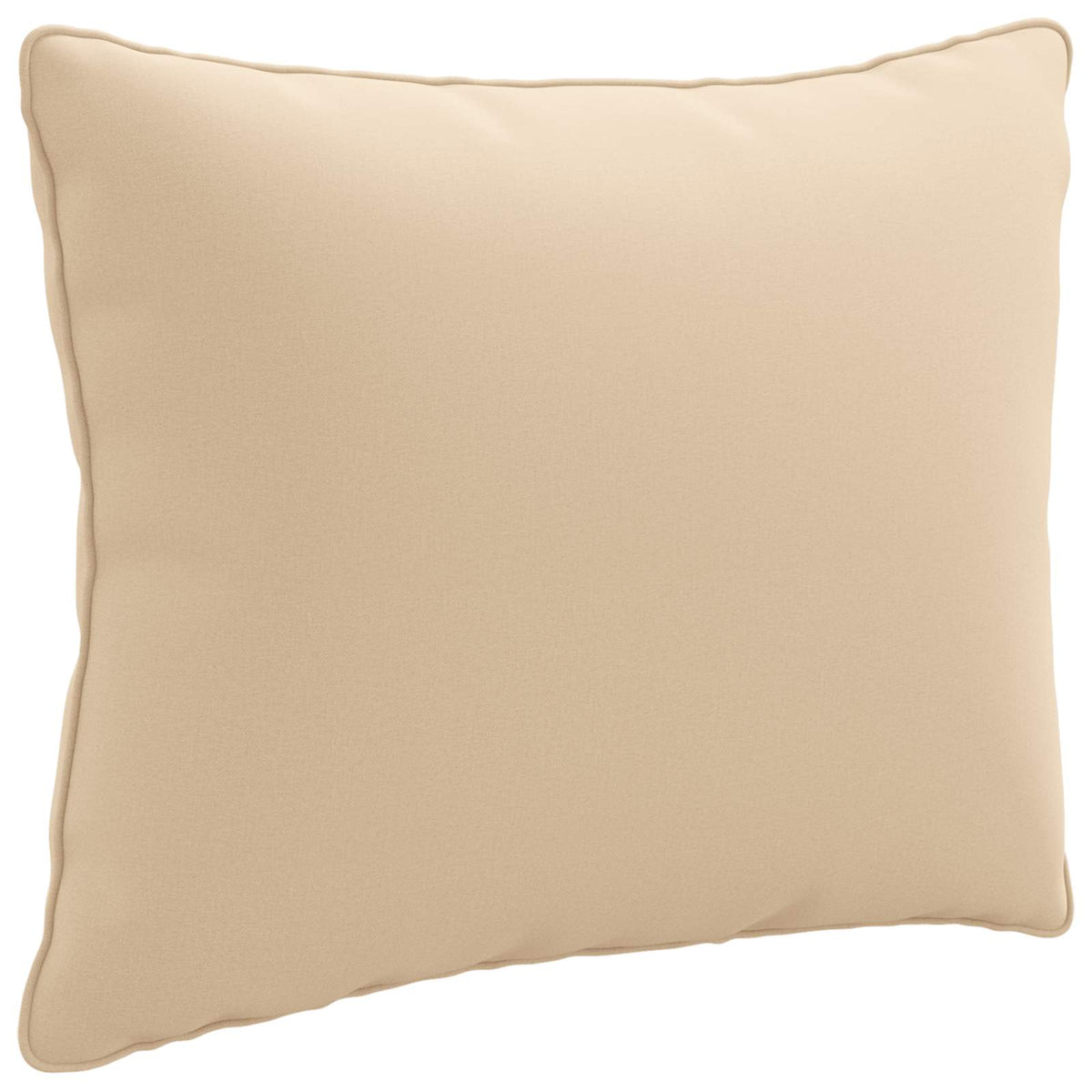 Back Cushion PUTTEN 100% Polyester Cream 60 x 40 x 15 cm