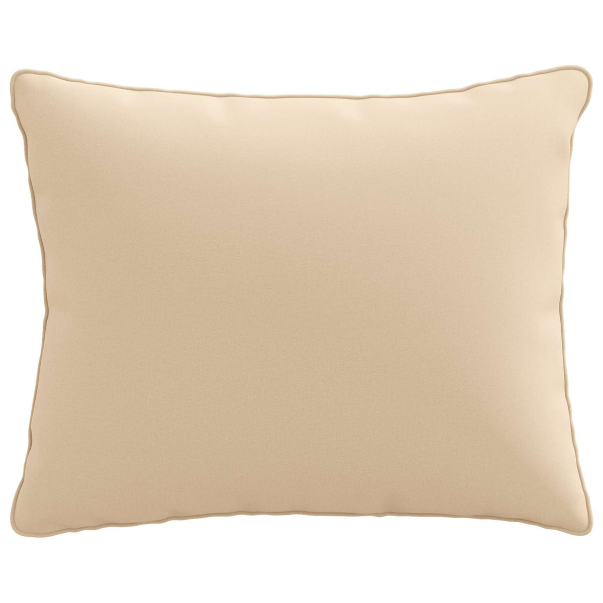 Back Cushion PUTTEN 100% Polyester Cream 60 x 40 x 15 cm