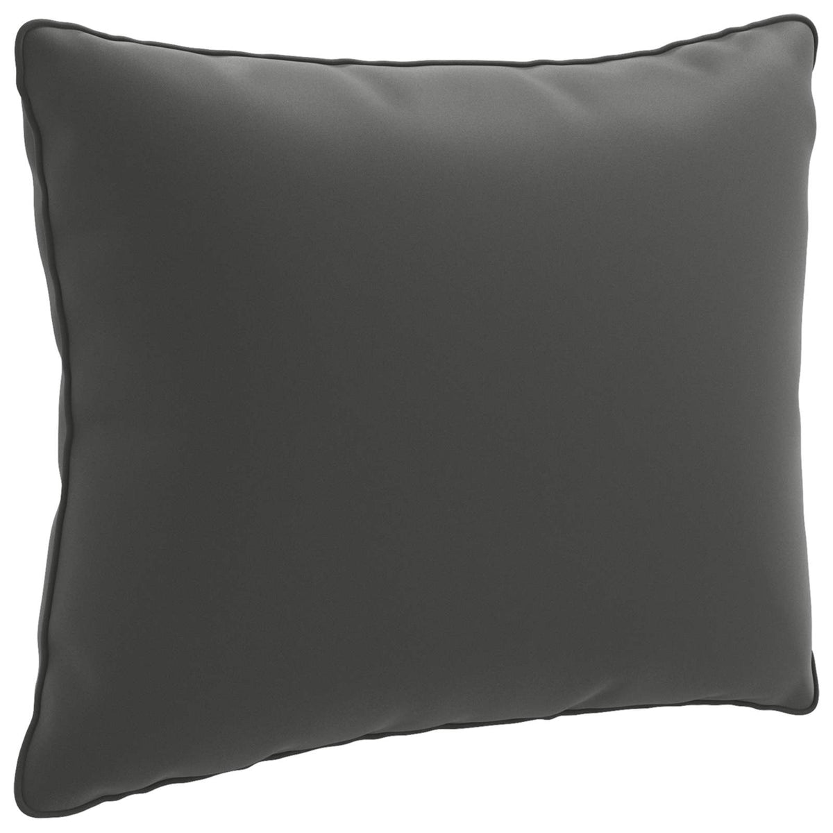 Back Cushion PUTTEN 100% Polyester Anthracite 60 x 40 x 15 cm