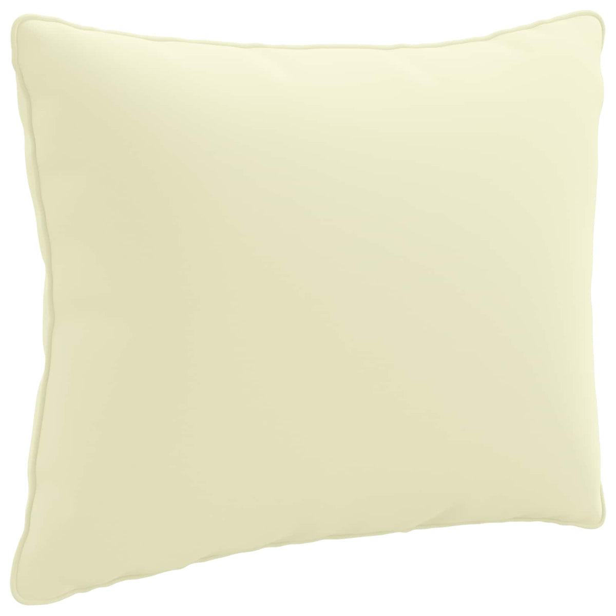 Back Cushion PUTTEN 100% Polyester Cream 60 x 40 x 15 cm
