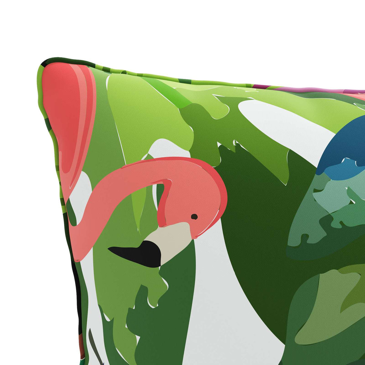 Back Cushion PUTTEN 100% Polyester Multicolour 60 x 40 x 15 cm