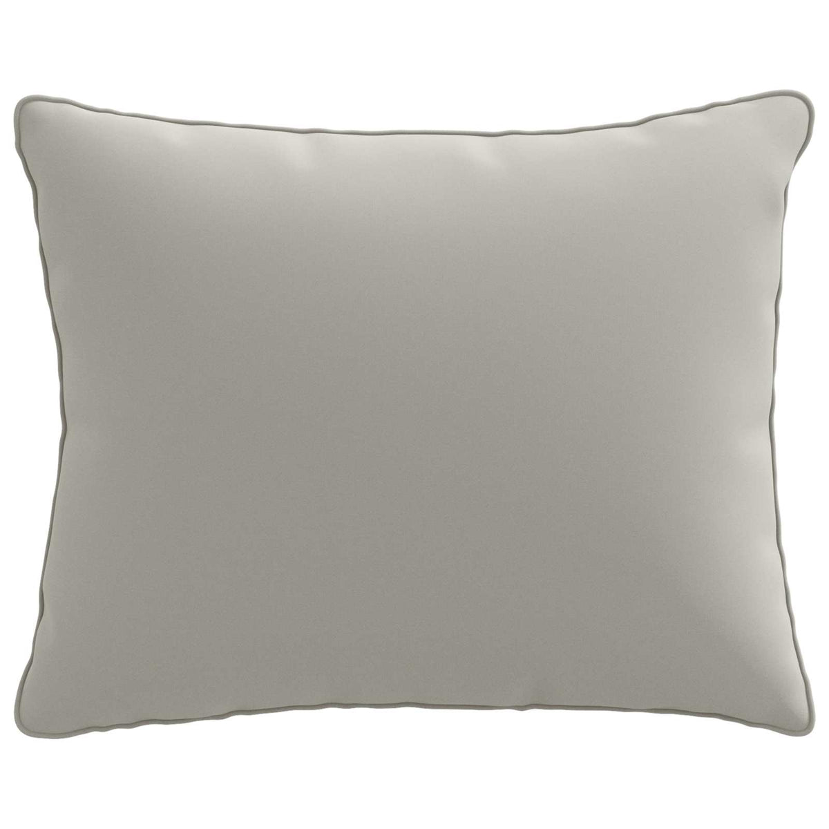 1-Piece Back Cushion PUTTEN 100% Polyester Grey 60 x 40 x 15 cm
