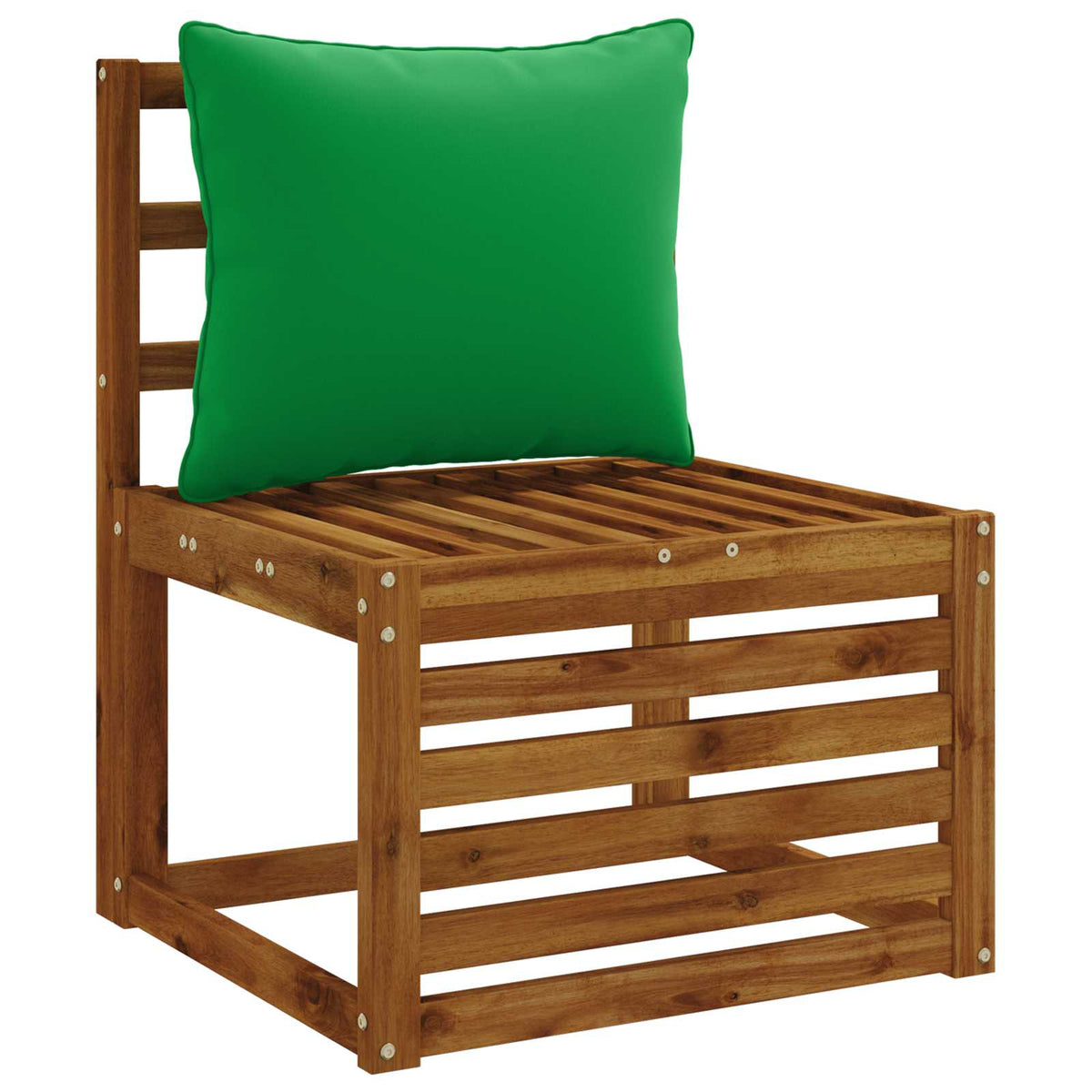 Back Cushion PUTTEN 100% Polyester Green 60 x 40 x 15 cm