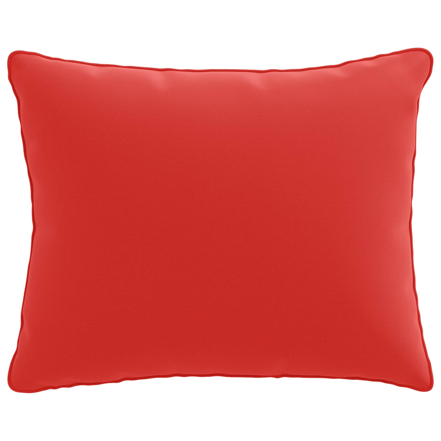 1-Piece Back Cushion PUTTEN 100% Polyester Red 60 x 40 x 15 cm