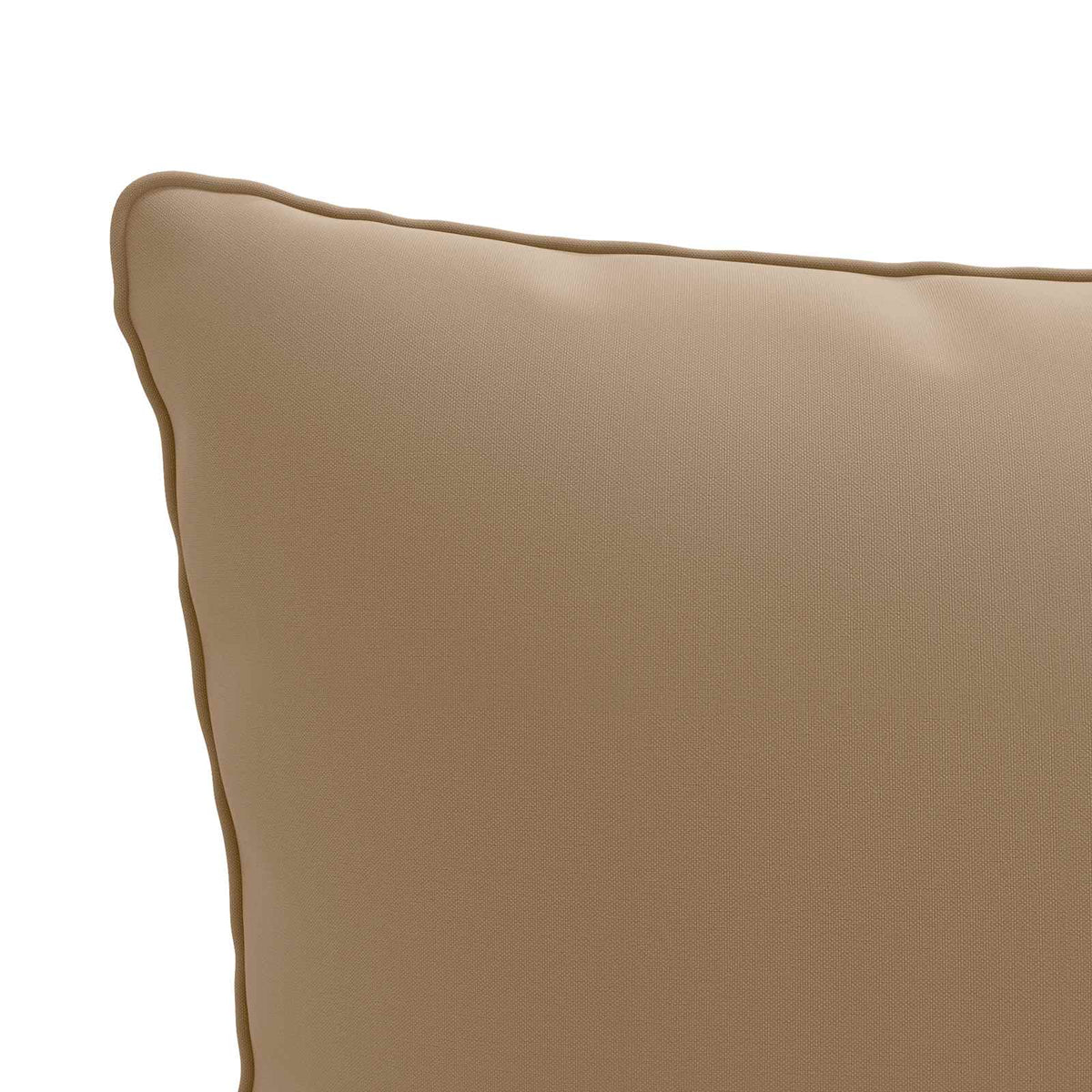 Back Cushion PUTTEN 100% Polyester Taupe 60 x 40 x 15 cm