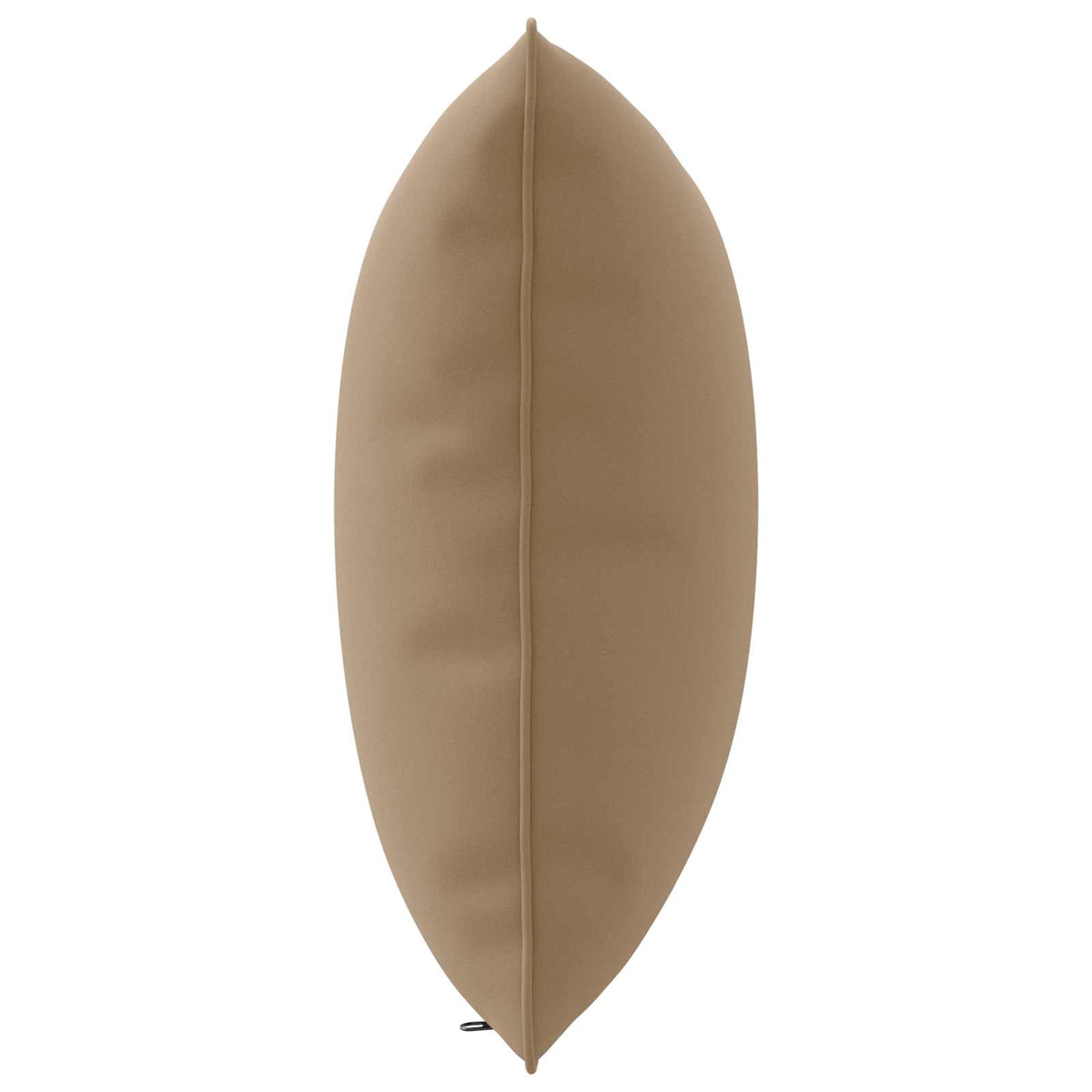 Back Cushion PUTTEN 100% Polyester Taupe 60 x 40 x 15 cm