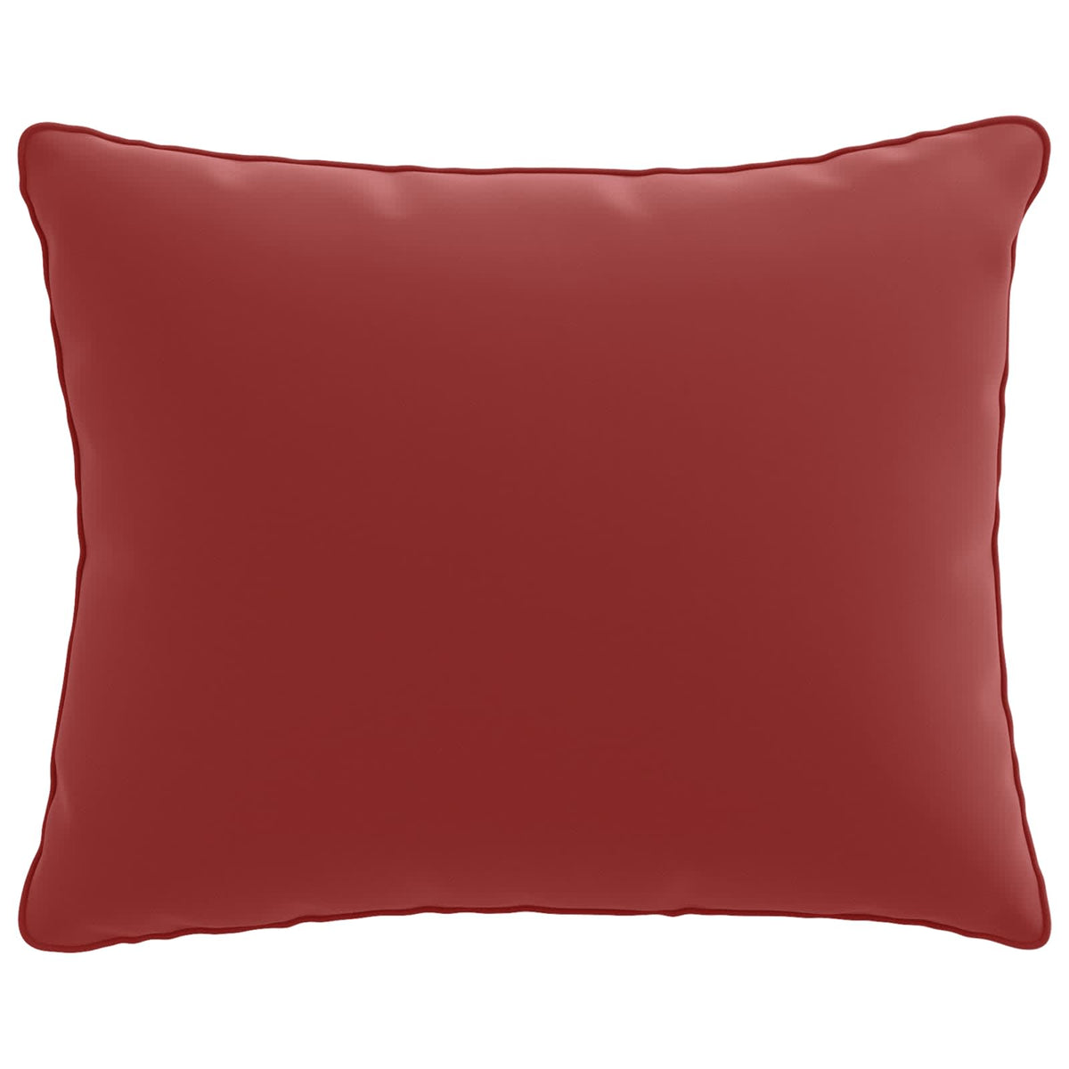 Back Cushion PUTTEN 100% Polyester Wine Red 60 x 40 x 15 cm