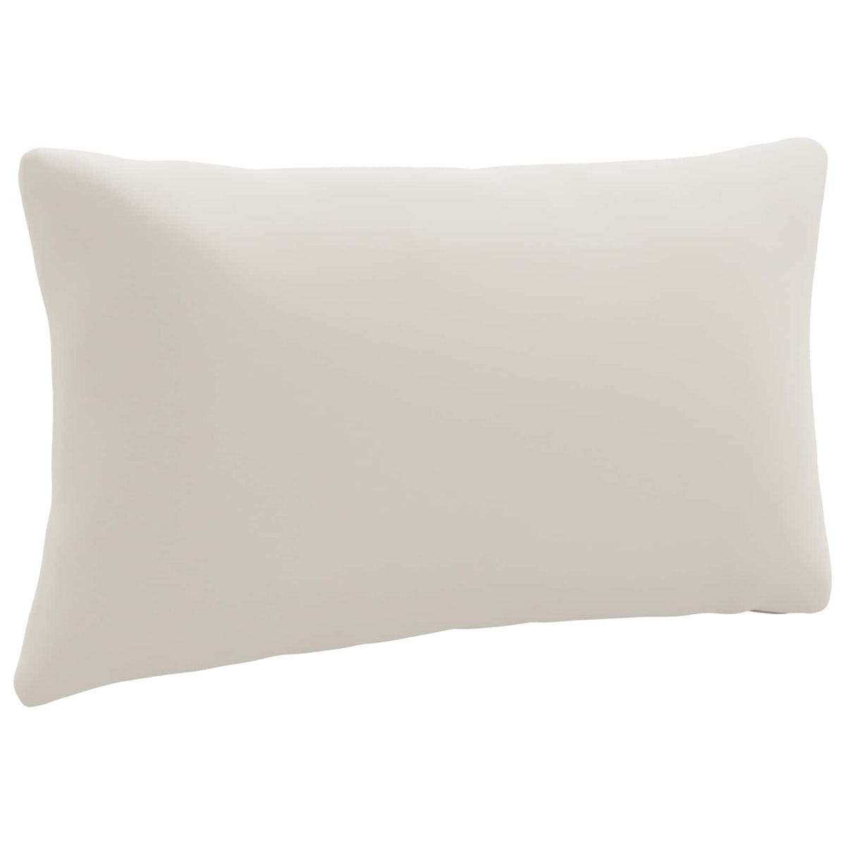 Back Cushion PUTTEN 100% Polyester White 70 x 40 x 15 cm