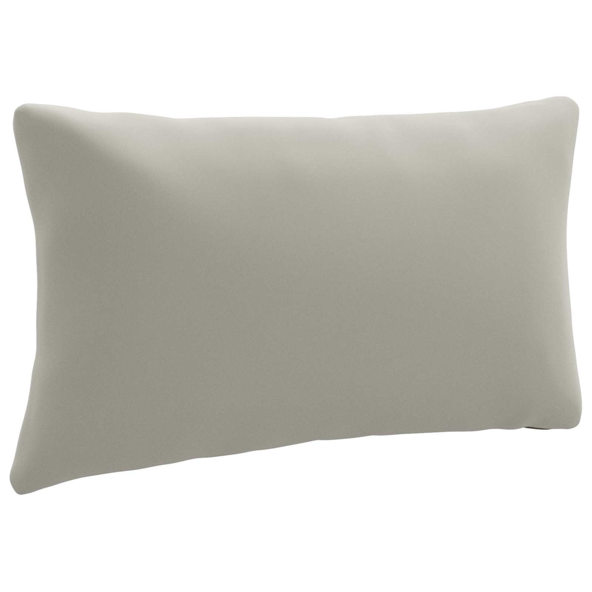 1-Piece Back Cushion PUTTEN 100% Polyester Grey 70 x 40 x 15 cm