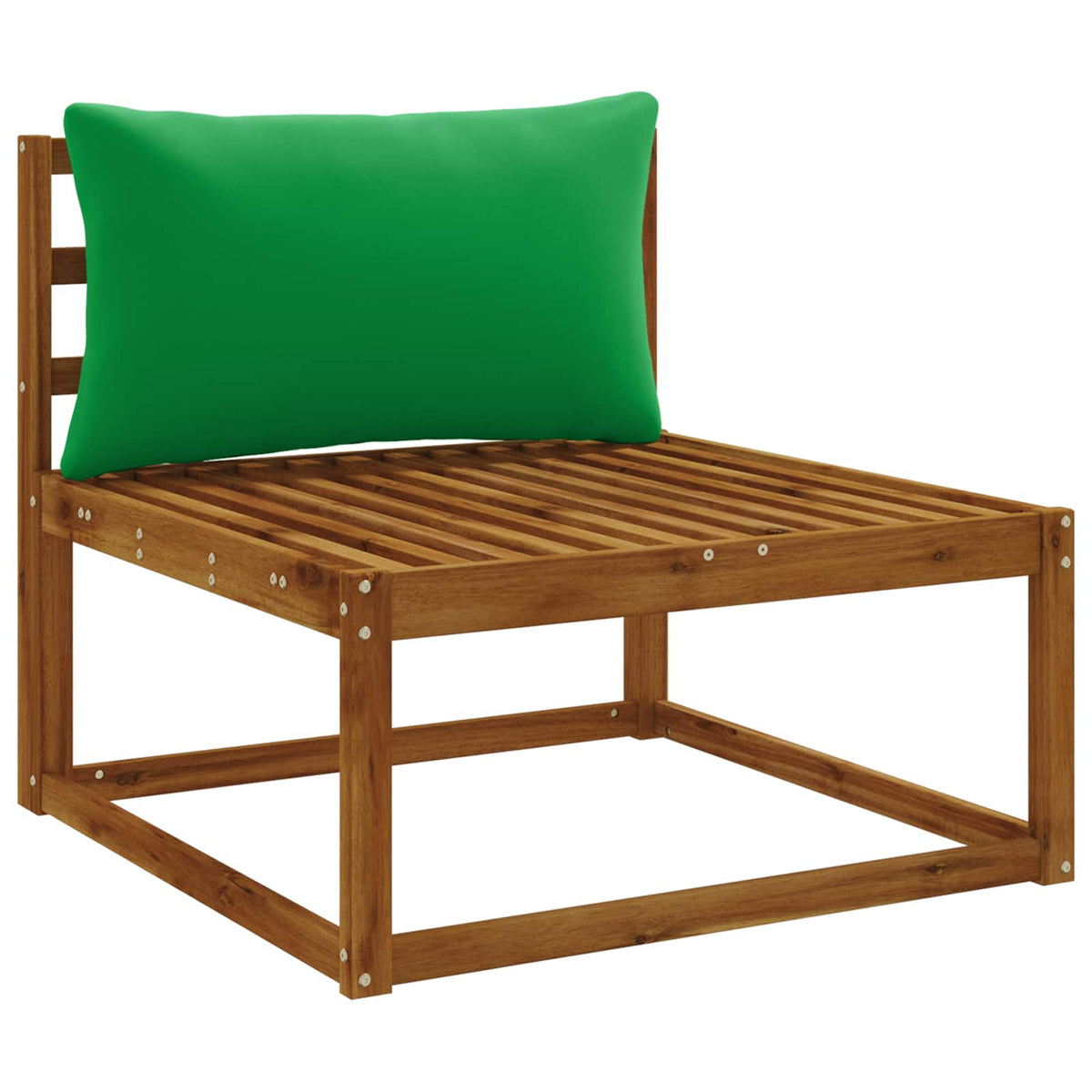 Back Cushion PUTTEN 100% Polyester Green 70 x 40 x 15 cm