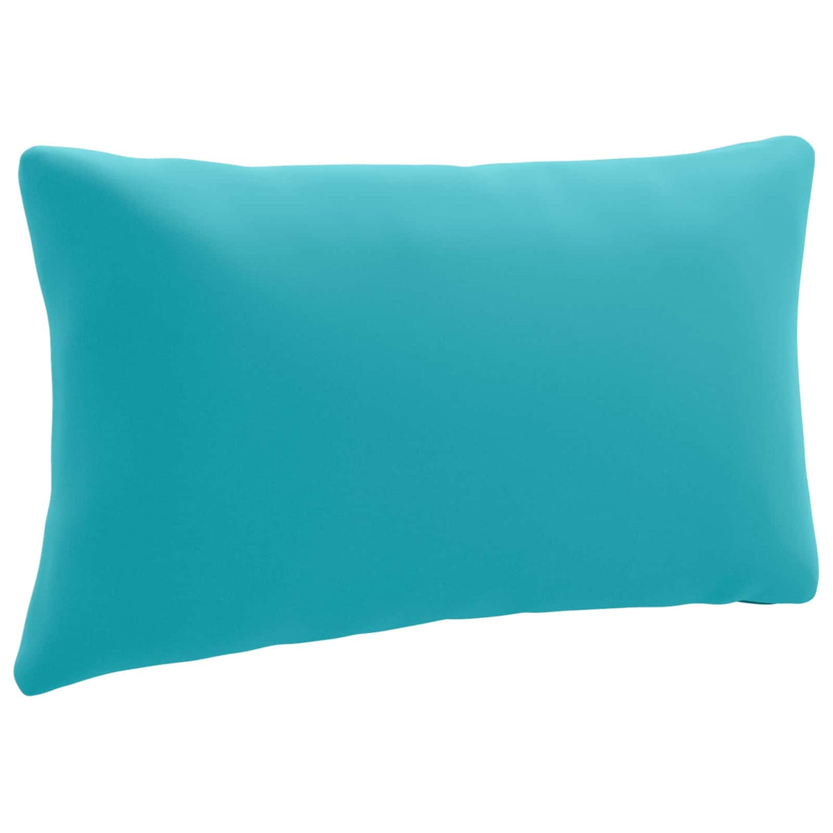 Back Cushion PUTTEN 100% Polyester Turquoise 70 x 40 x 15 cm