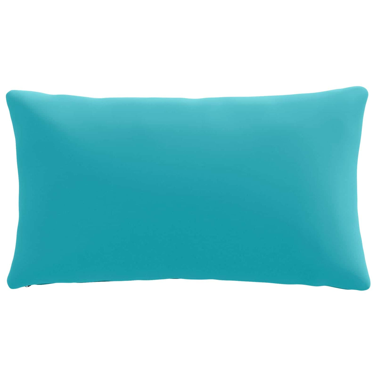 Back Cushion PUTTEN 100% Polyester Turquoise 70 x 40 x 15 cm