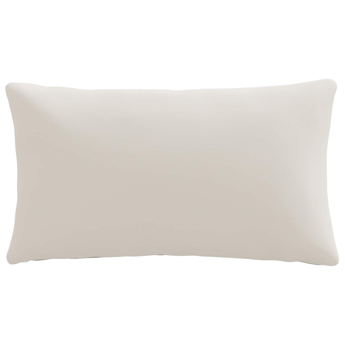 Back Cushion PUTTEN 100% Polyester White 80 x 40 x 15 cm